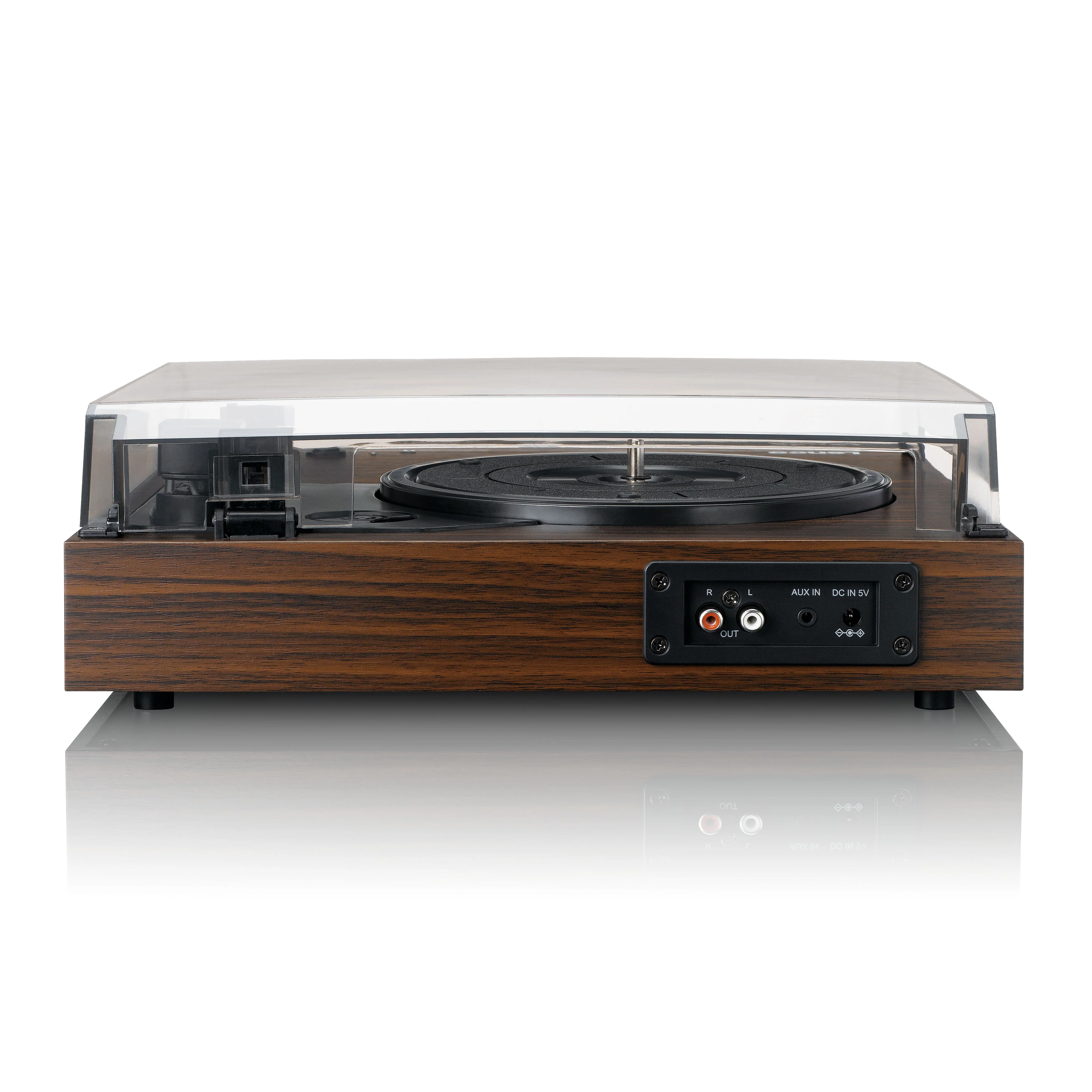 LENCO LS-15WD - Platenspeler met Bluetooth®, twee ingebouwde speakers en AT3600L cartridge - Houtkleurig - Image 6