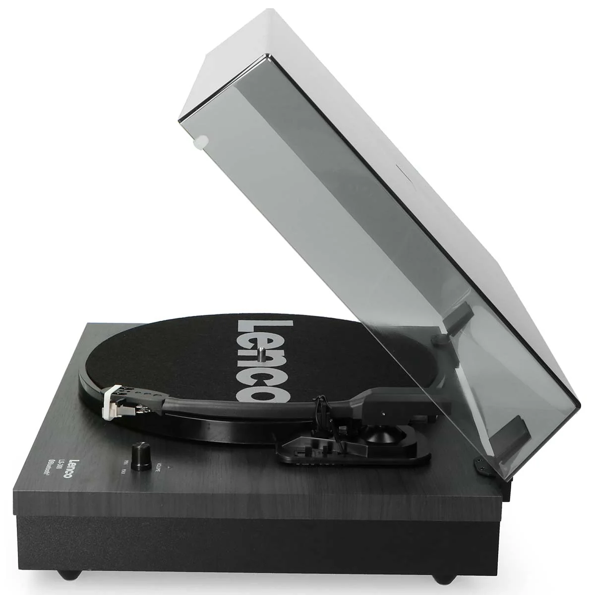 LENCO LS-300BK - Platenspeler met Bluetooth® en twee externe speakers - Zwart - Image 5