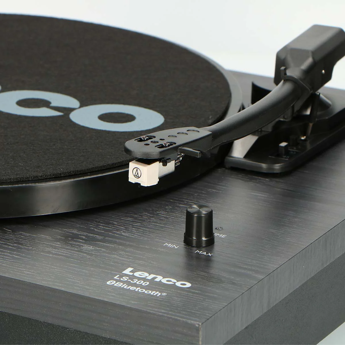 LENCO LS-300BK - Platenspeler met Bluetooth® en twee externe speakers - Zwart - Image 8