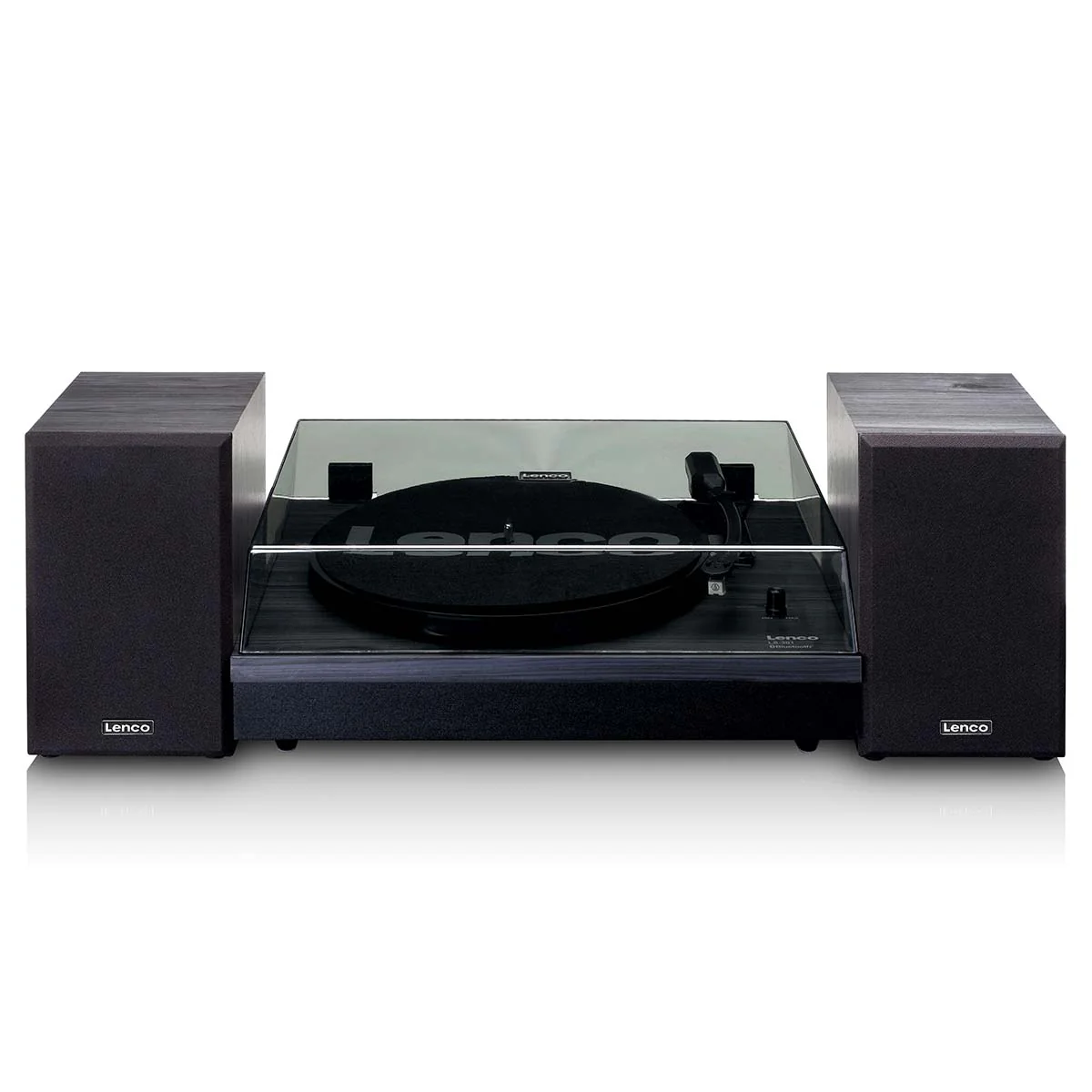 LENCO LS-301BK - Platenspeler met Bluetooth® en twee externe speakers, zwart - Image 3