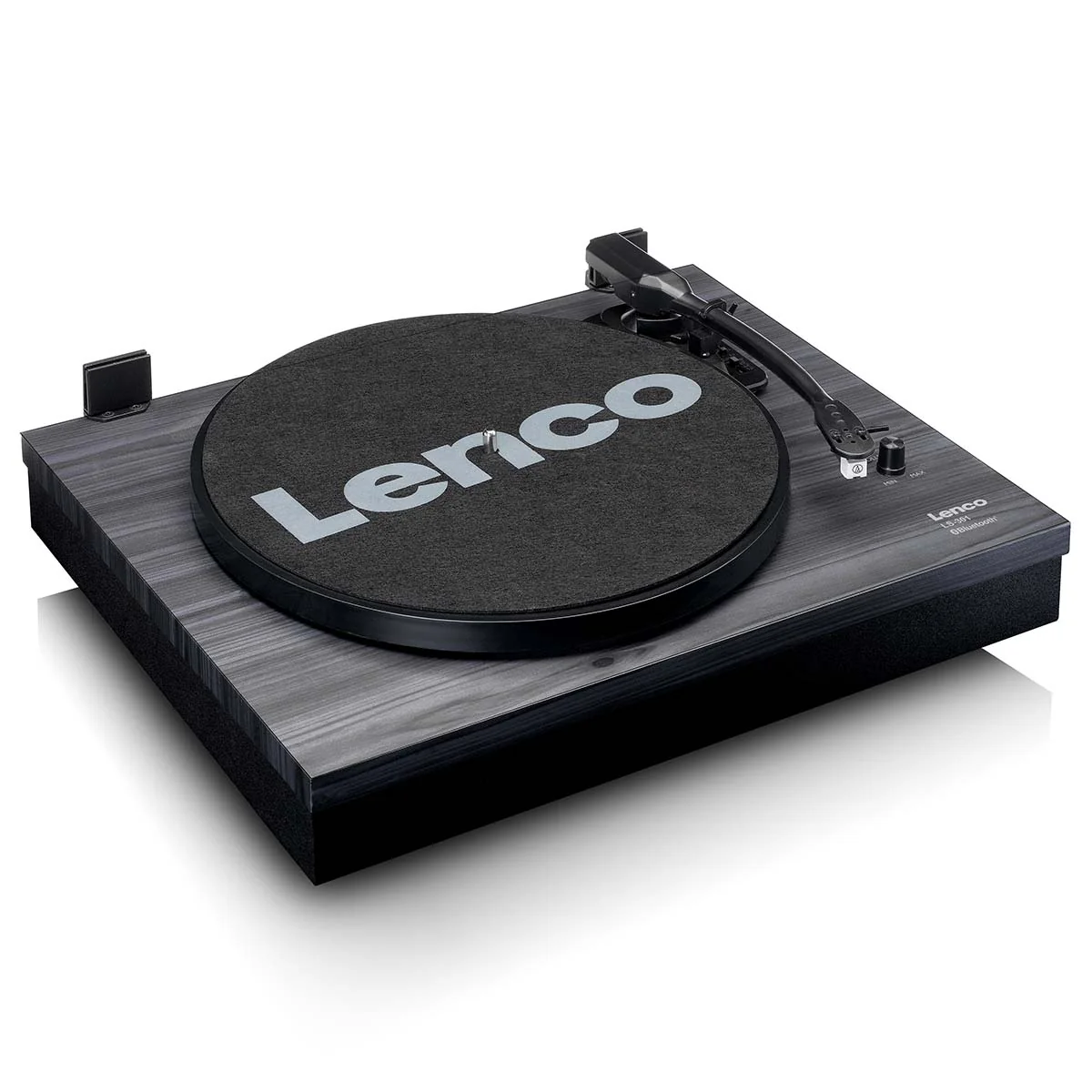 LENCO LS-301BK - Platenspeler met Bluetooth® en twee externe speakers, zwart - Image 6