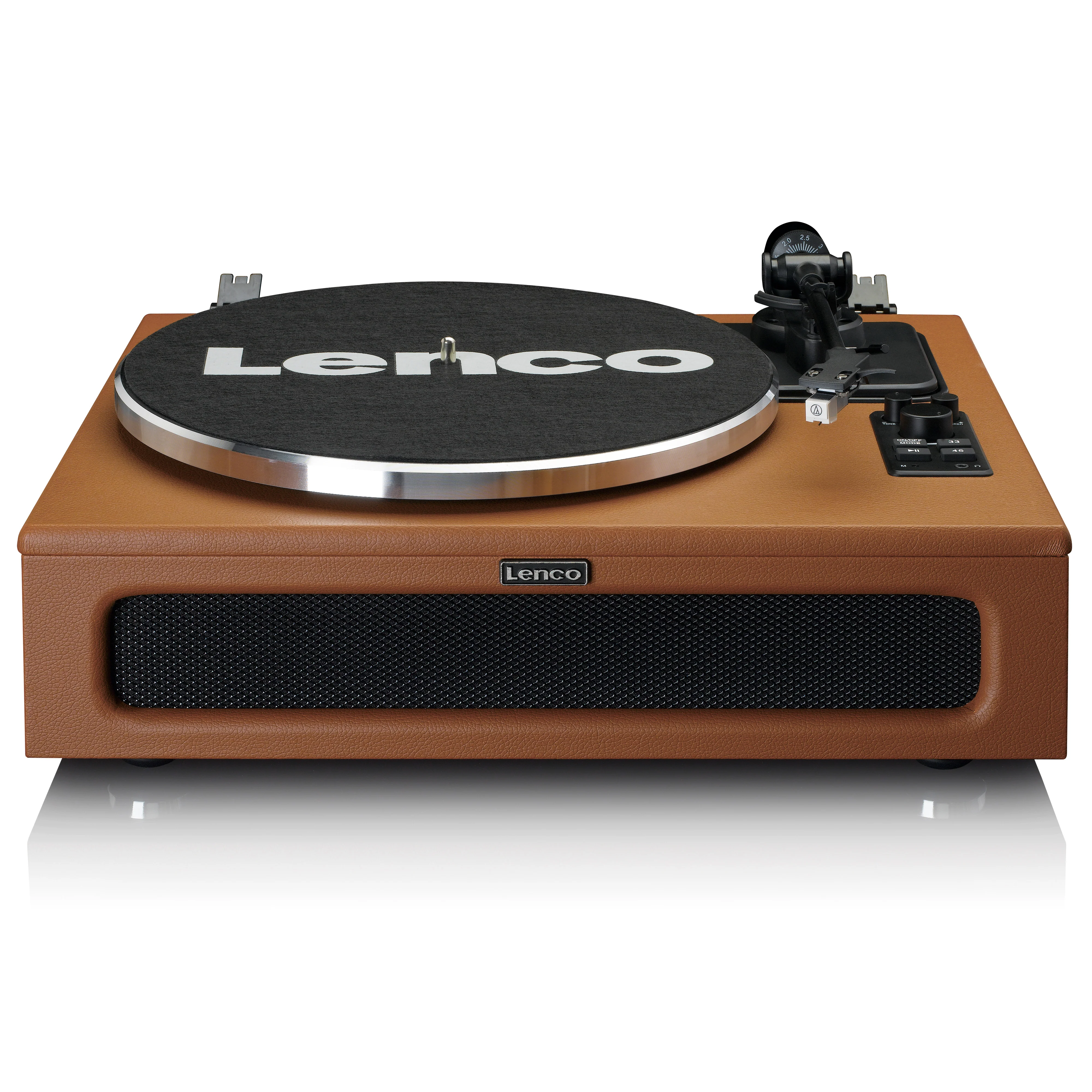LENCO LS-430BN - Platenspeler met 4 ingebouwde Luidsprekers - Bruin - Image 5