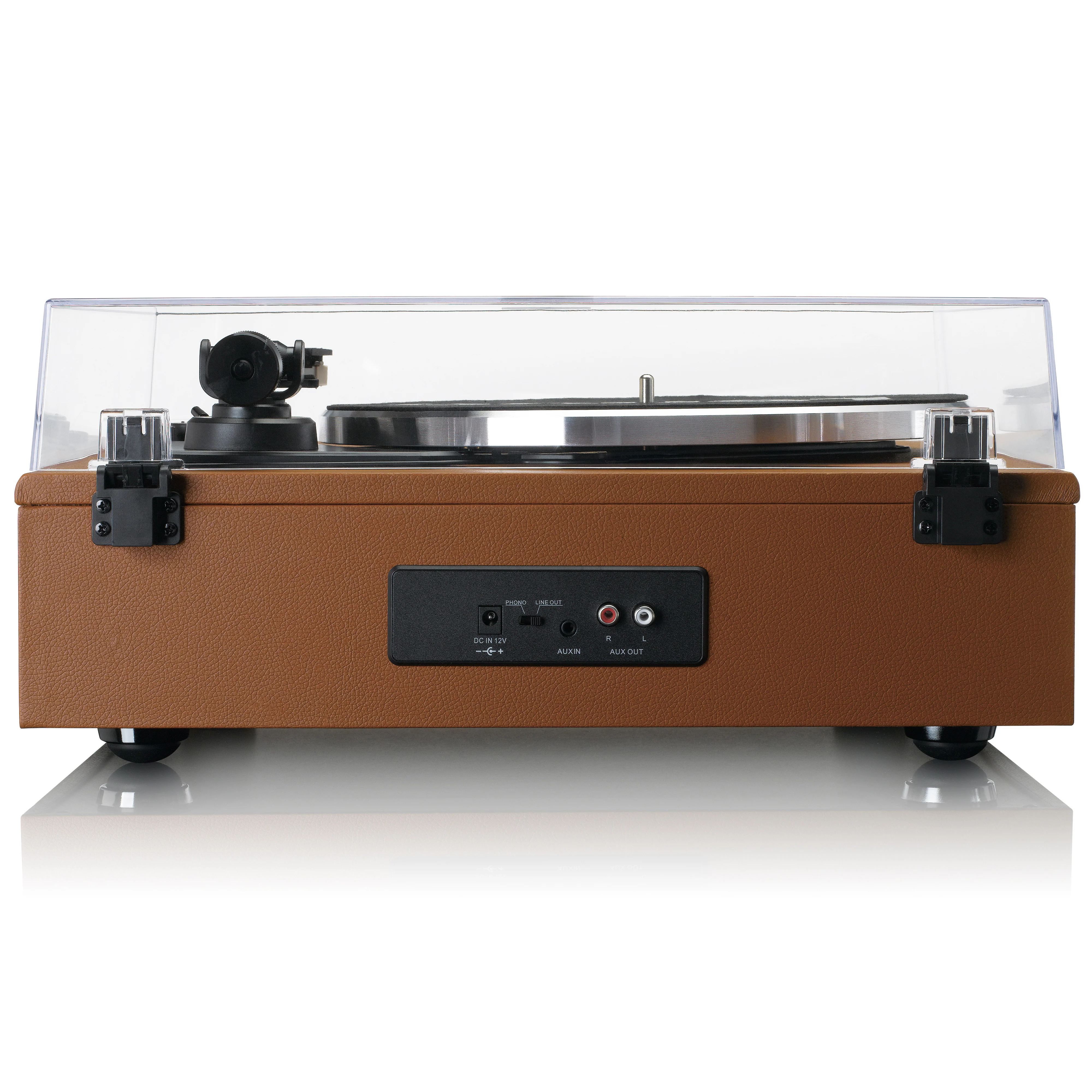LENCO LS-430BN - Platenspeler met 4 ingebouwde Luidsprekers - Bruin - Image 6