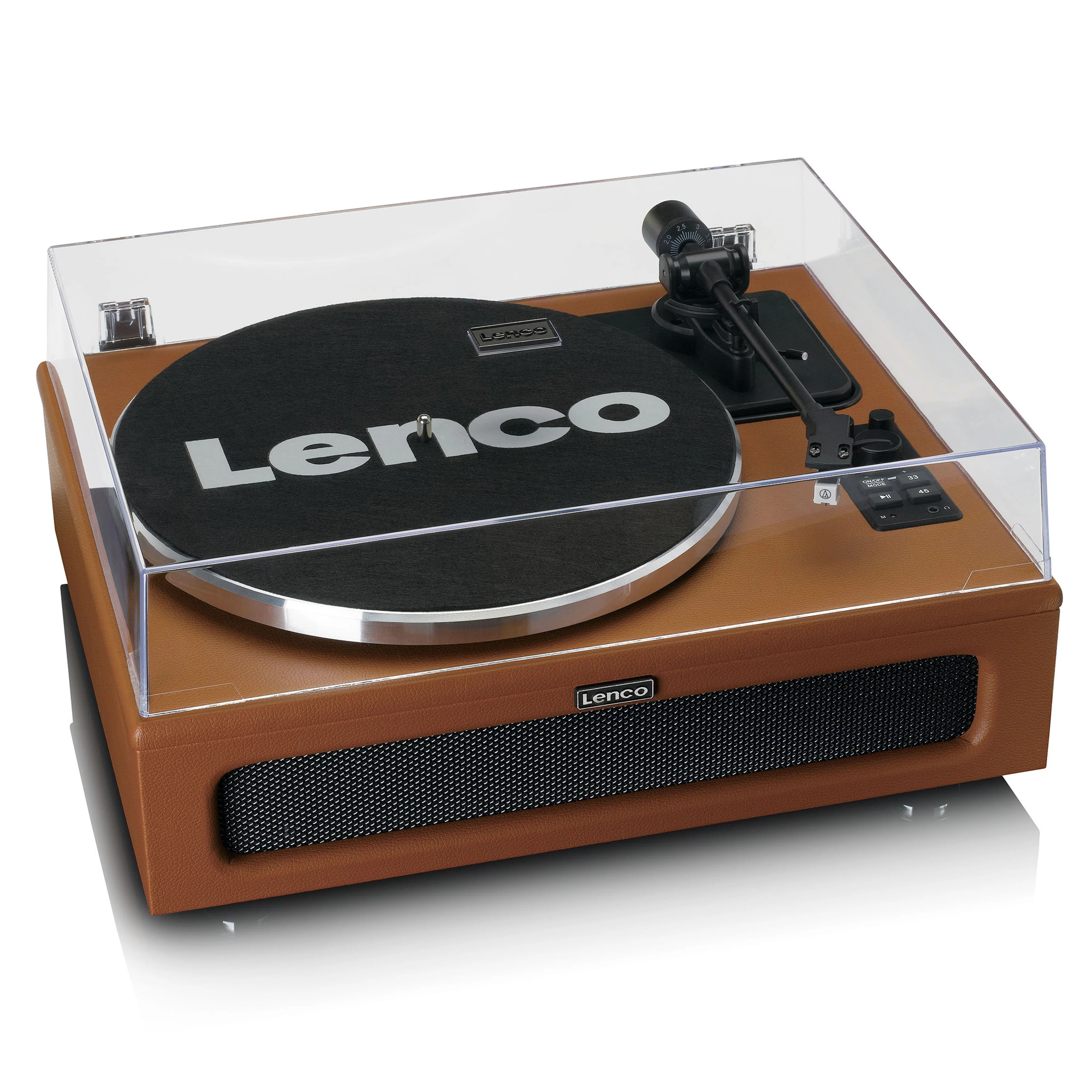 LENCO LS-430BN - Platenspeler met 4 ingebouwde Luidsprekers - Bruin - Image 7