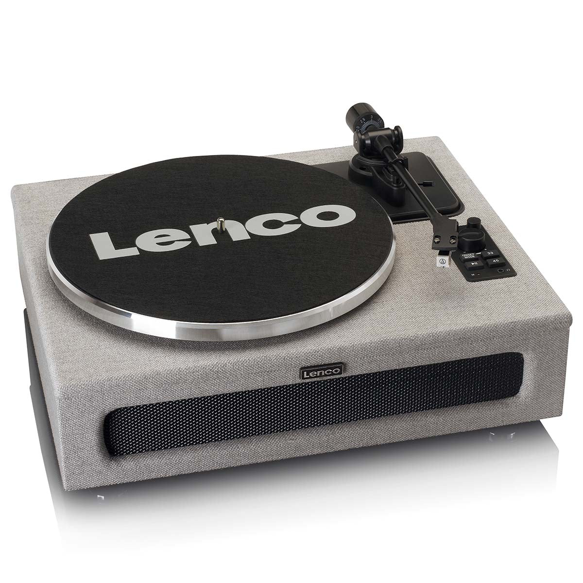 LENCO LS-440GY - Platenspeler met 4 ingebouwde Luidsprekers - Stof - Grijs - Image 7