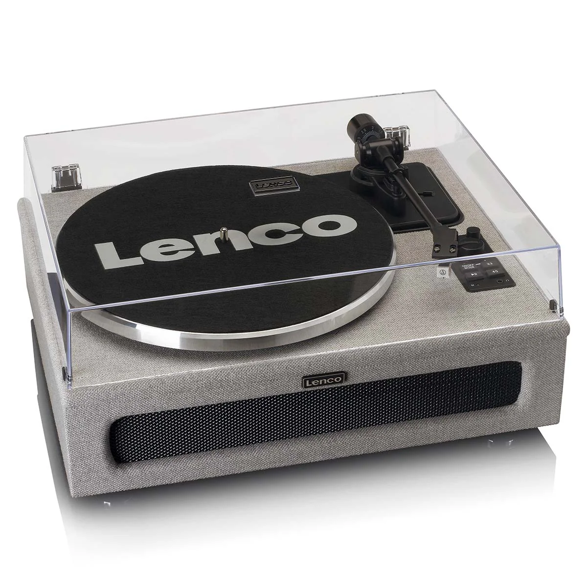 LENCO LS-440GY - Platenspeler met 4 ingebouwde Luidsprekers - Stof - Grijs - Image 8