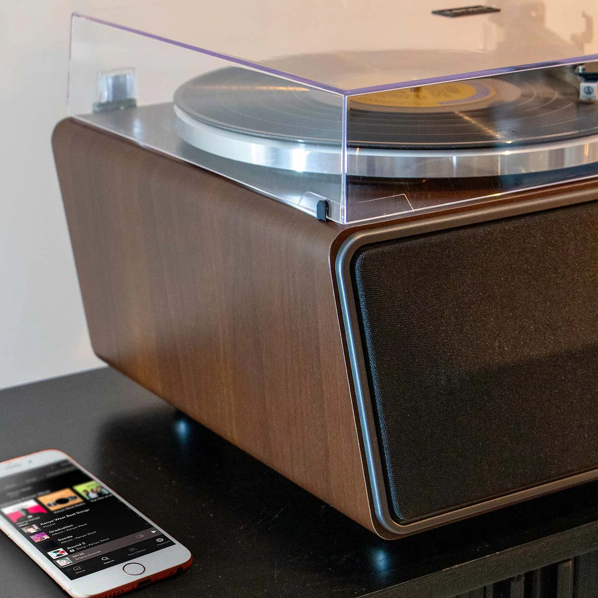 LENCO LS-470WA - Platenspeler met ingebouwde speakers en Bluetooth® - Walnoot - Image 27