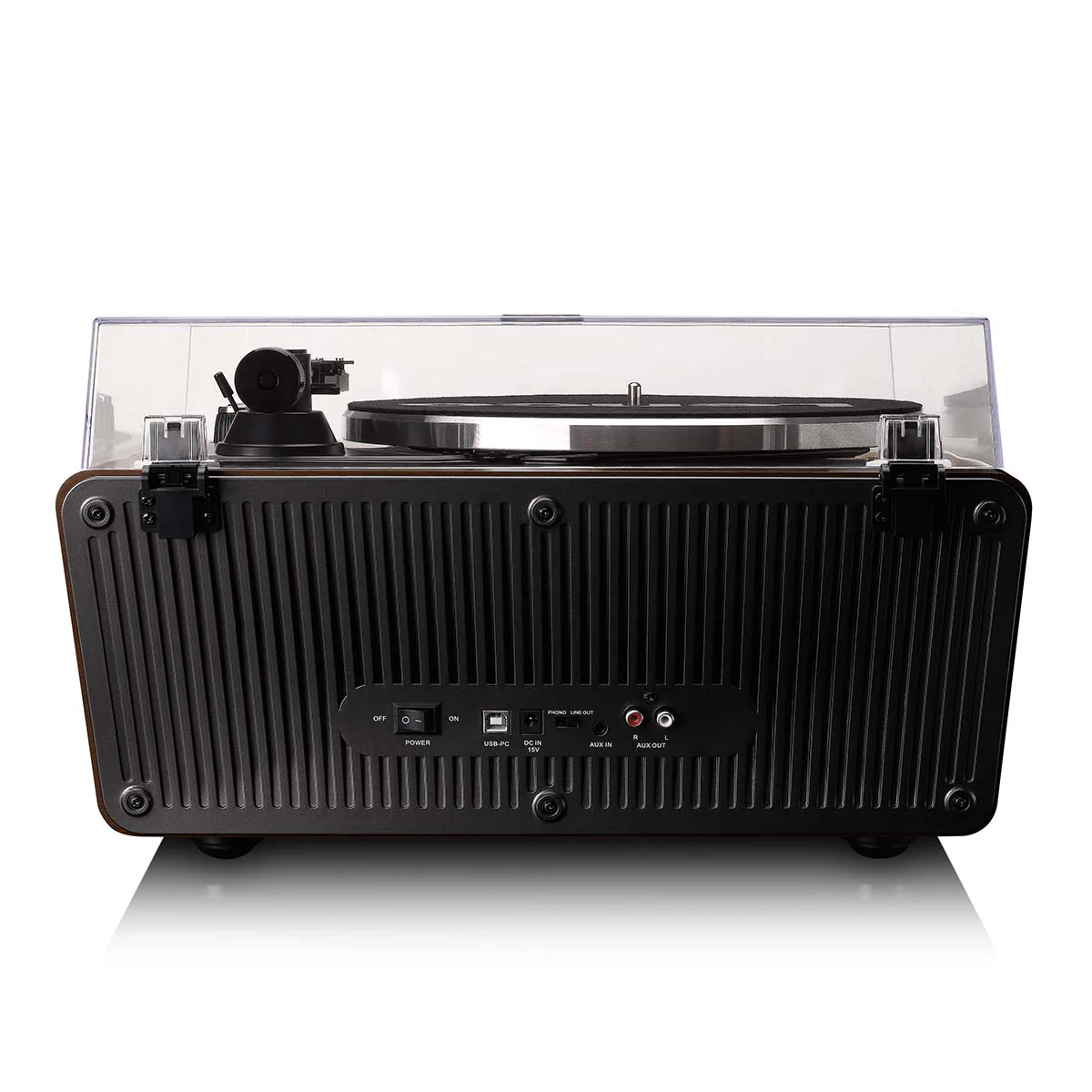 LENCO LS-470WA - Platenspeler met ingebouwde speakers en Bluetooth® - Walnoot - Image 4