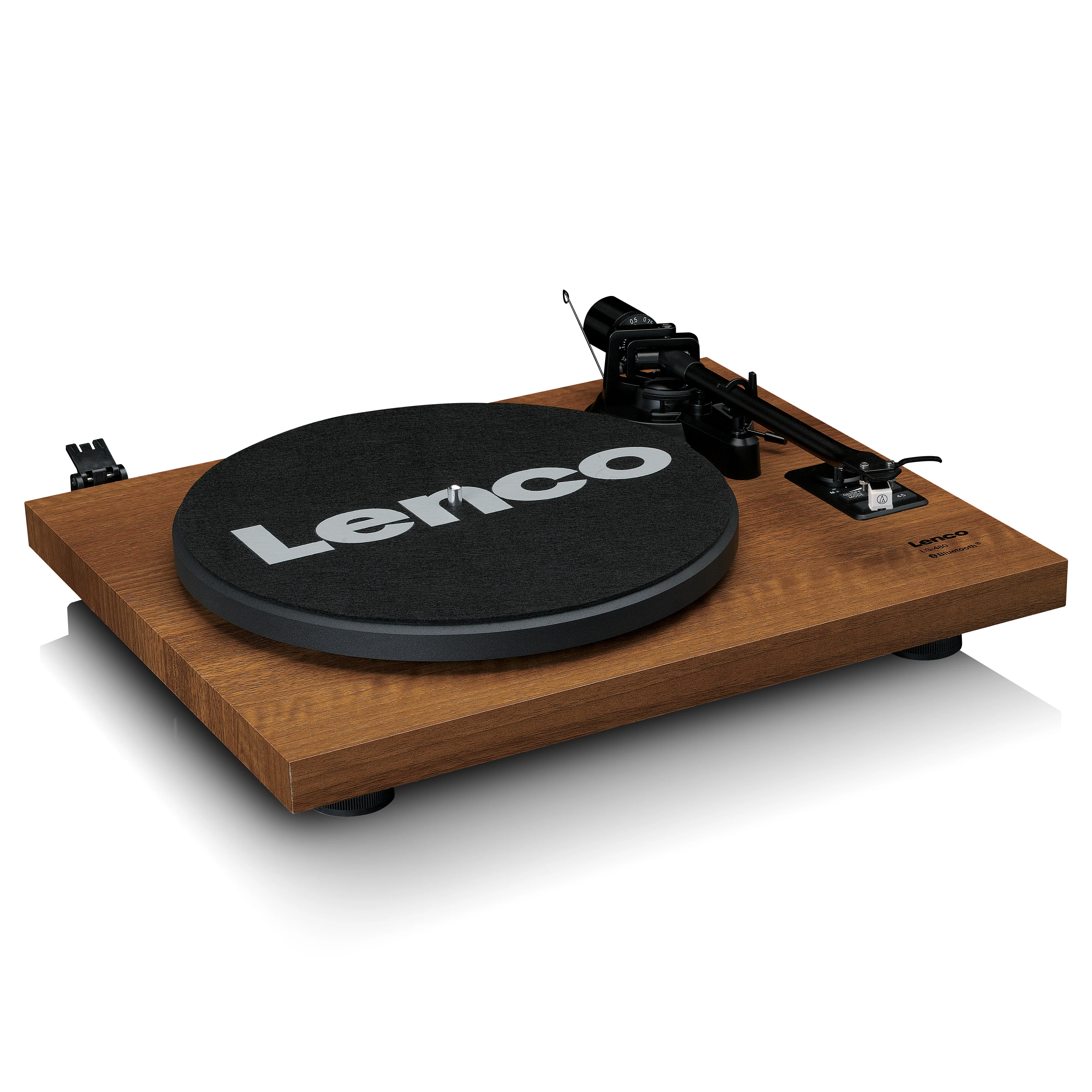 LENCO LS-480WD - Platenspeler met ingebouwde versterker en Bluetooth® plus 2 externe luidsprekers, hout - Image 3