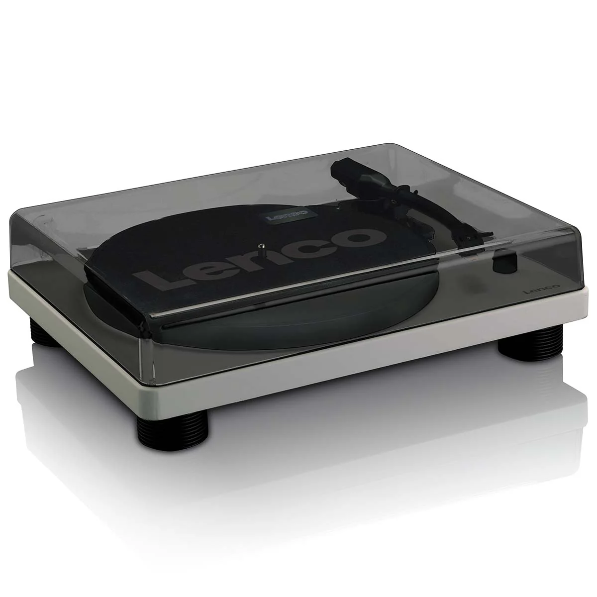 LENCO LS-50GY - Platenspeler mét ingebouwde speakers USB Encoding - Grijs - Image 4