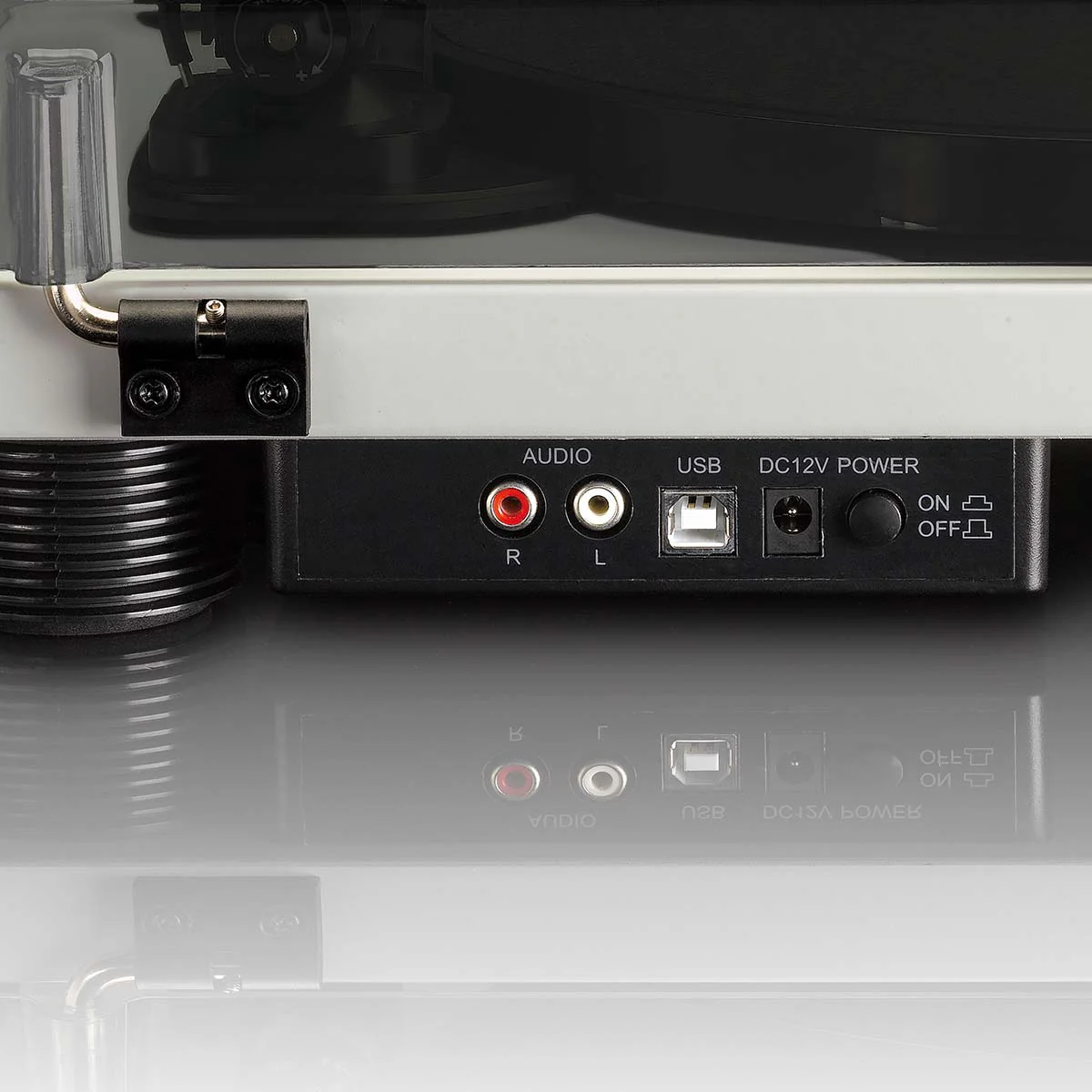 LENCO LS-50GY - Platenspeler mét ingebouwde speakers USB Encoding - Grijs - Image 6