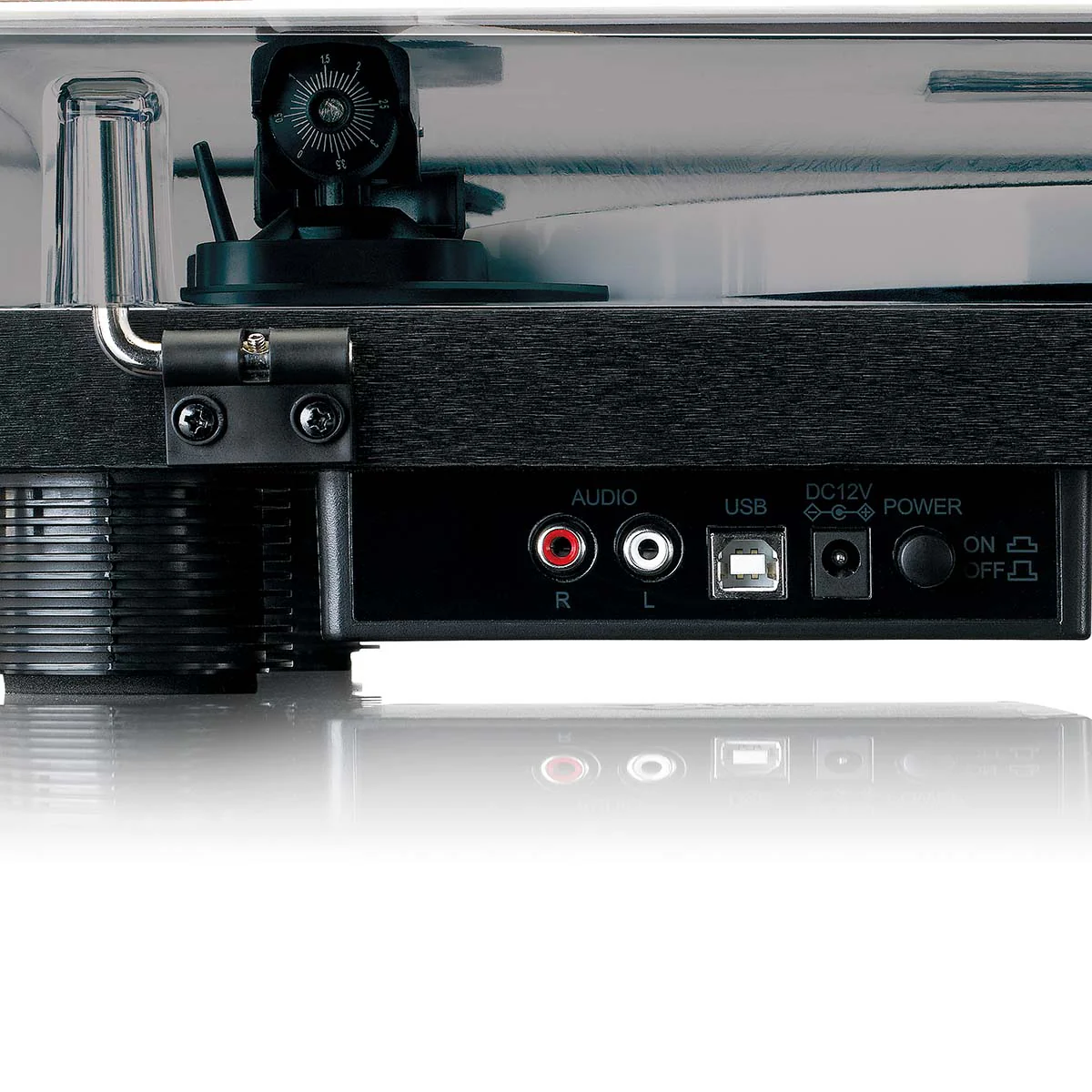 LENCO LS-50LEDBK - Platenspeler mét ingebouwde speakers USB Encoding en LED verlichting - Zwart - Image 8