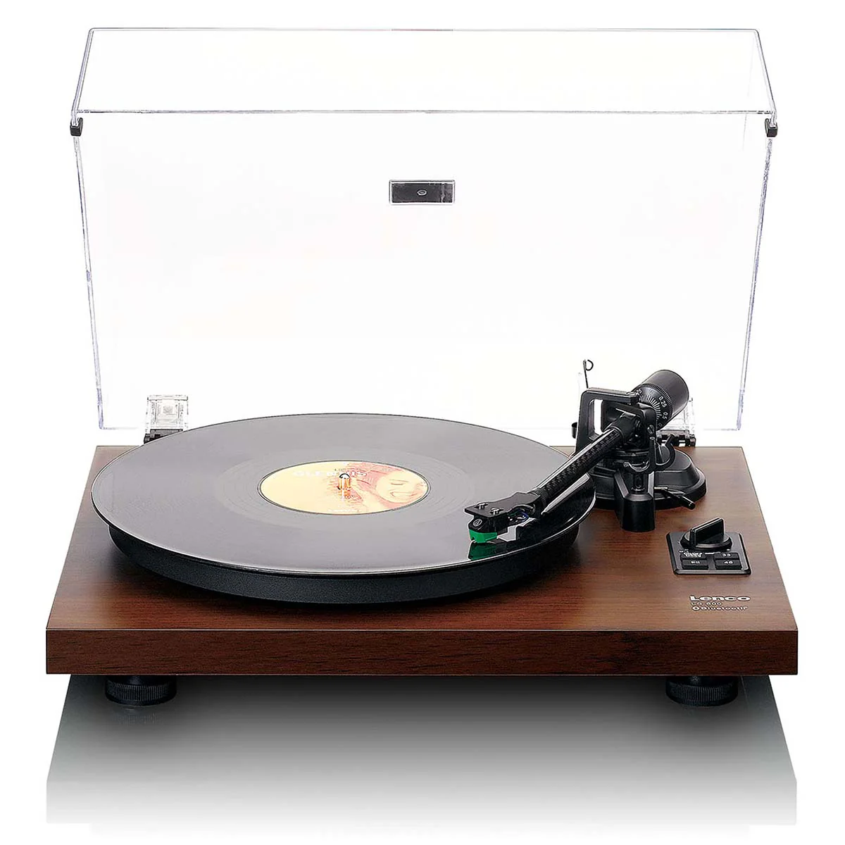 LENCO LS-600WA - Platenspeler met ingebouwde versterker en Bluetooth® plus 2 externe speakers - Walnoot - Image 22
