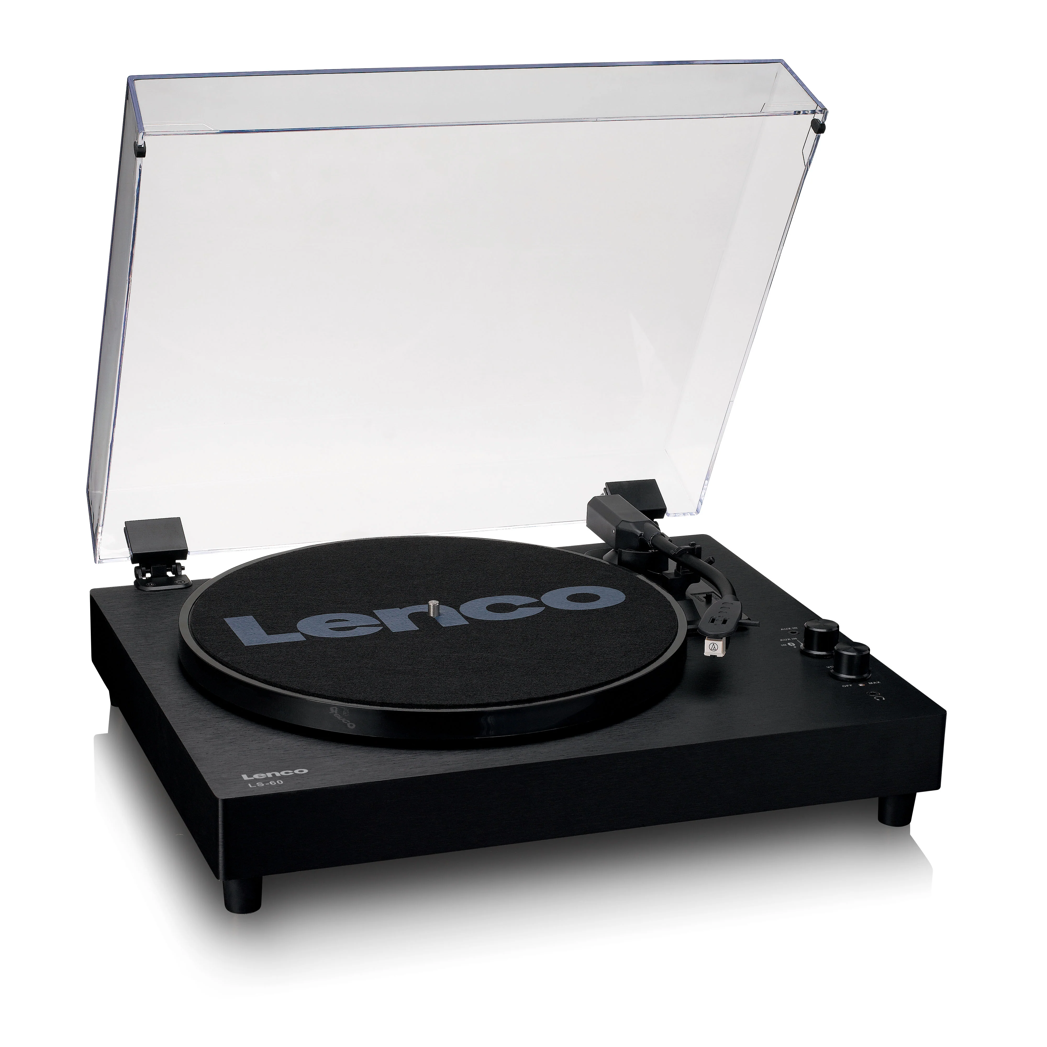 Lenco LS-60BK - Houten platenspeler met Bluetooth en ingebouwde speakers - Zwart - Image 10