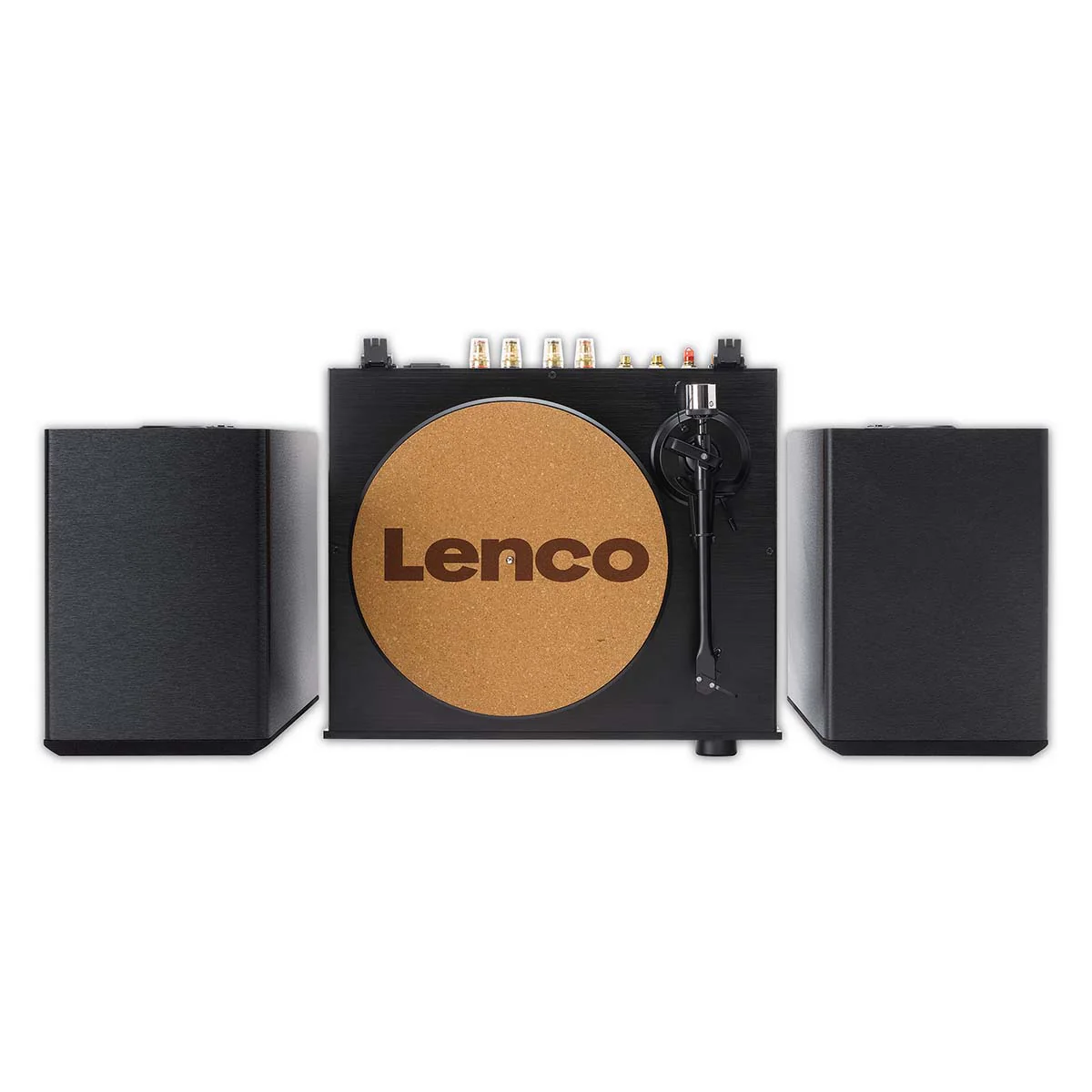 LENCO LS-700BK - High power HiFi platenspeler met speakers, Bluetooth® en Ortofon 2M Red - Ingebouwde stereo versterker met 2 x 100W RMS uitgangsvermogen - Zwart - Image 9