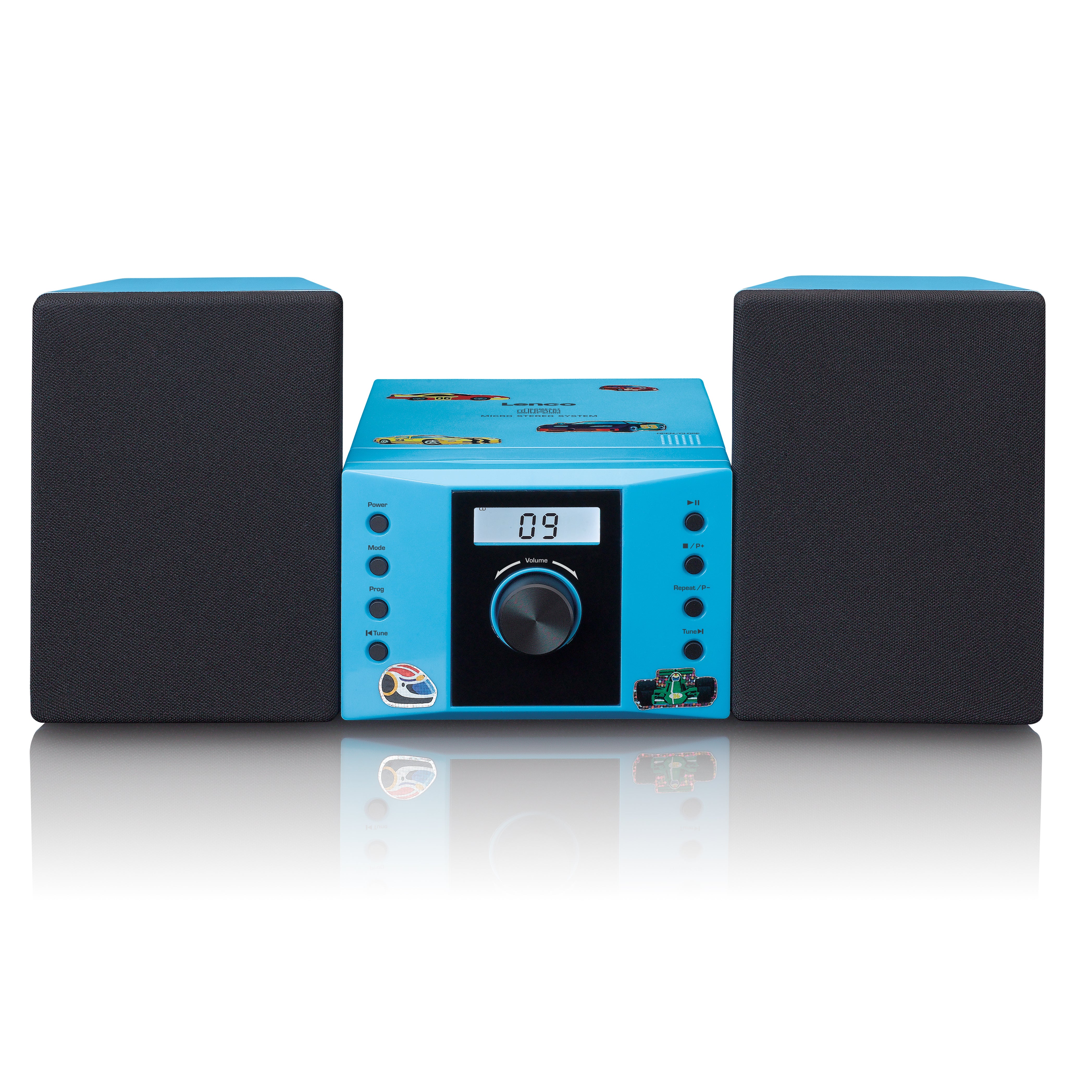 LENCO MC-013BU - Stereo set met FM radio en CD speler - Blauw - Image 14