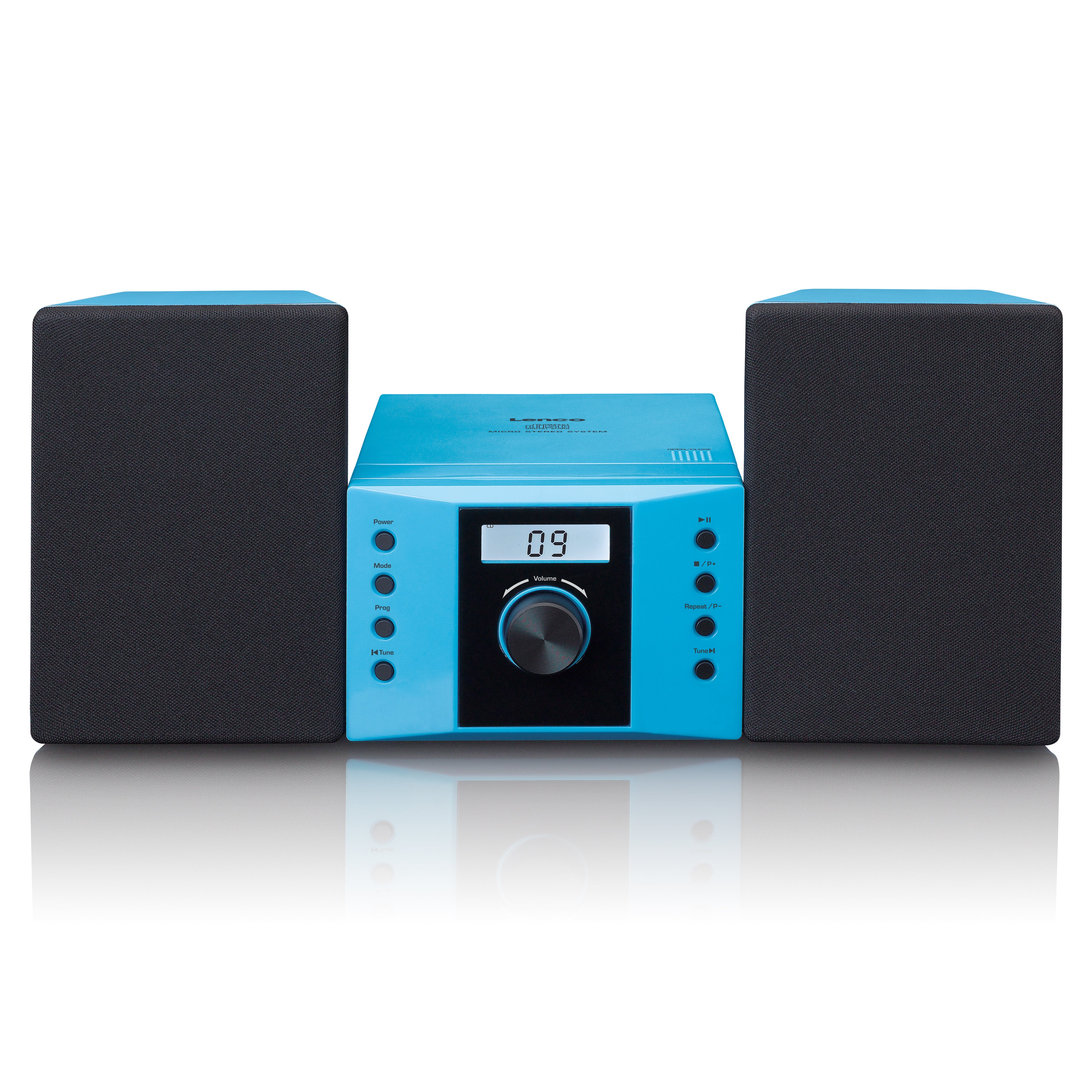 LENCO MC-013BU - Stereo set met FM radio en CD speler - Blauw - Image 9