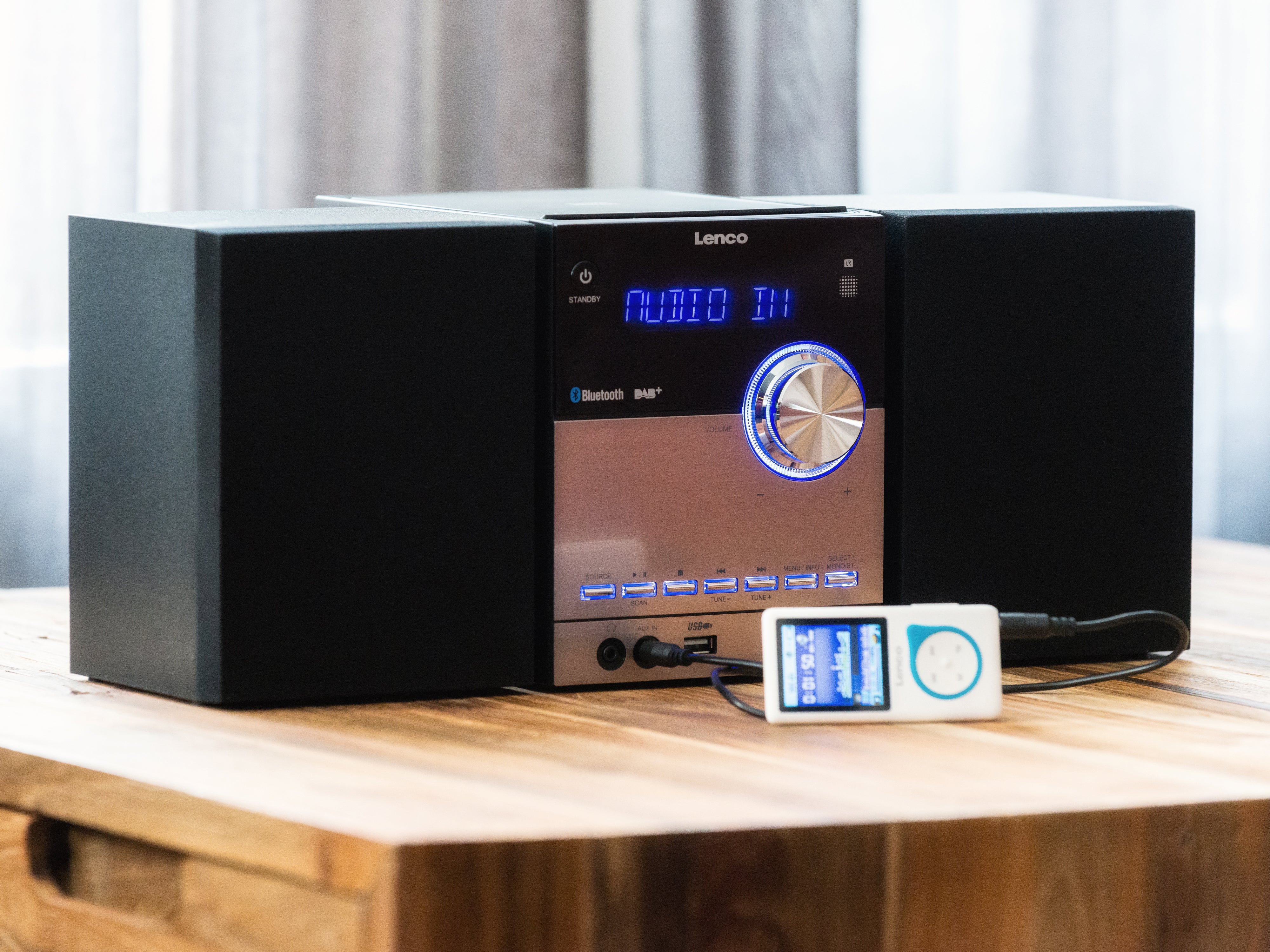 LENCO MC-150 - Stereo set met DAB+ FM CD en Bluetooth® en USB player - Zwart - Image 21
