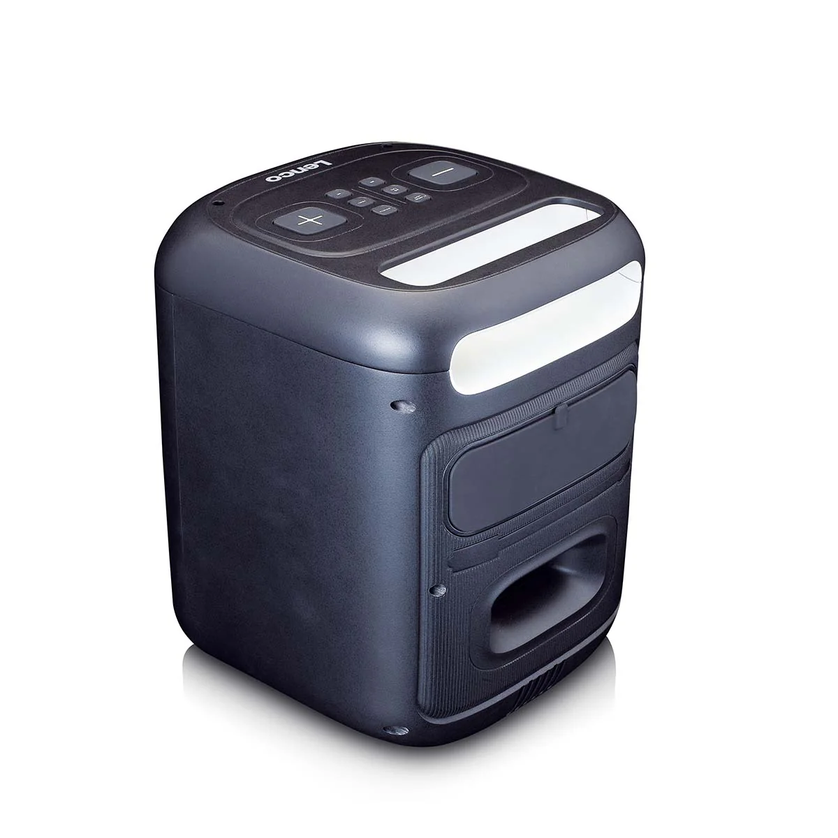 LENCO PA-101BK - Bluetooth® Party Speaker met LED-lichteffecten - 100W RMS, USB, 14 uur batterijduur - Zwart - Image 10