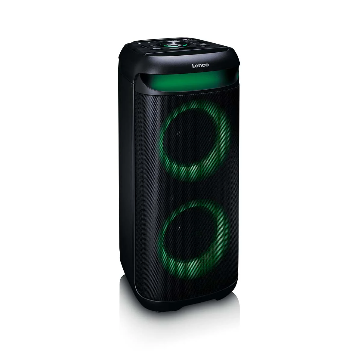 LENCO PA-210BK - Bluetooth® Party Speaker met LED-lichteffecten - 100W uitgangsvermogen, TWS, USB, tot 12 uur batterijduur - Zwart - Image 10