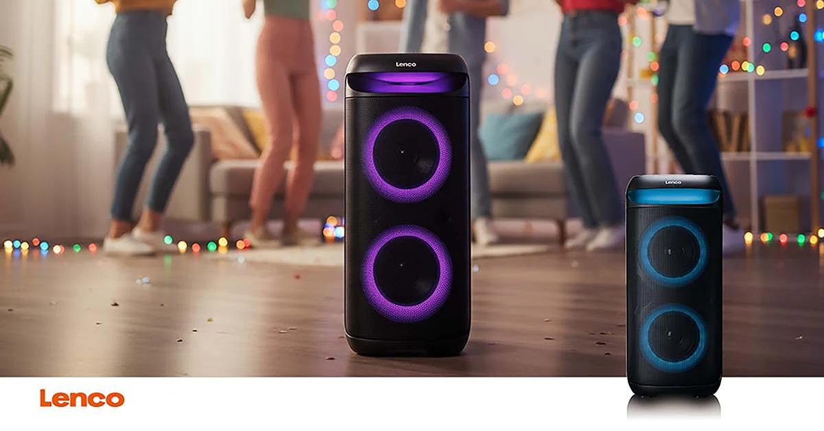 LENCO PA-210BK - Bluetooth® Party Speaker met LED-lichteffecten - 100W uitgangsvermogen, TWS, USB, tot 12 uur batterijduur - Zwart - Image 20
