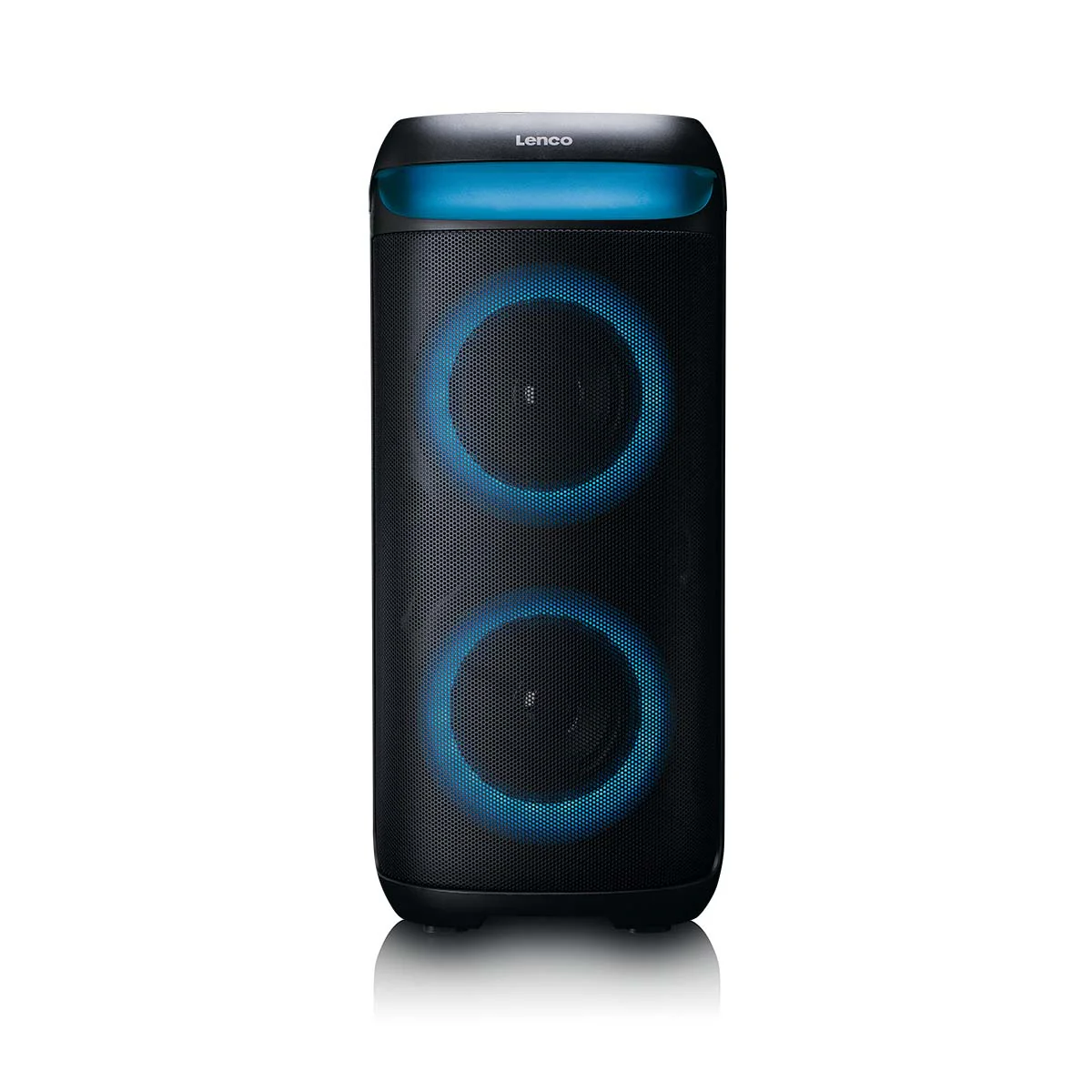 LENCO PA-210BK - Bluetooth® Party Speaker met LED-lichteffecten - 100W uitgangsvermogen, TWS, USB, tot 12 uur batterijduur - Zwart - Image 3