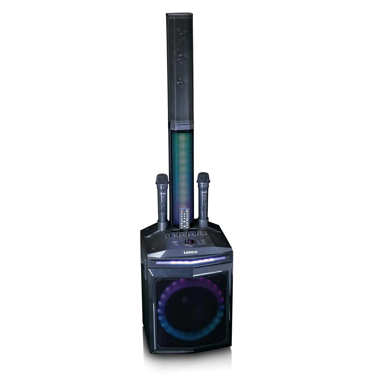 LENCO - PA-220BK - PA met Subwoofer en afneembare tweeter kolom - Image 10