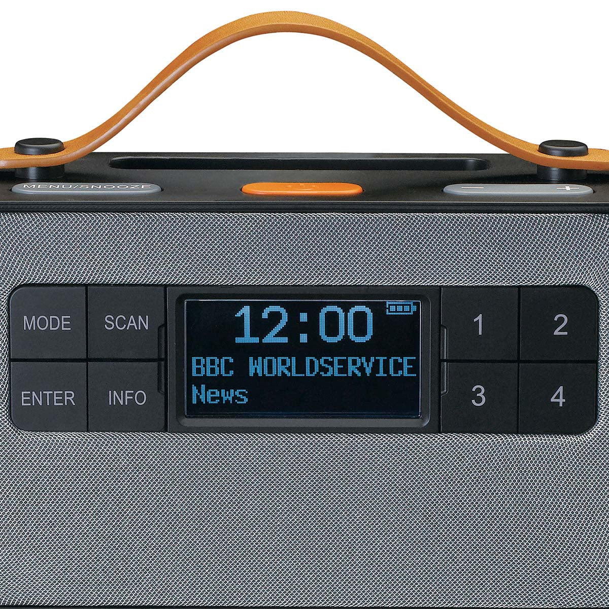 LENCO PDR-065BK - Draagbare FM/DAB+ radio met grote knoppen en "Easy Mode" functie, zwart - Image 12