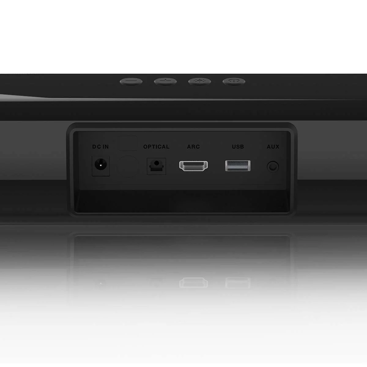 LENCO SB-042LEDBK - 85cm Bluetooth® soundbar met HDMI (ARC) en LED verlichting - Zwart - Image 8