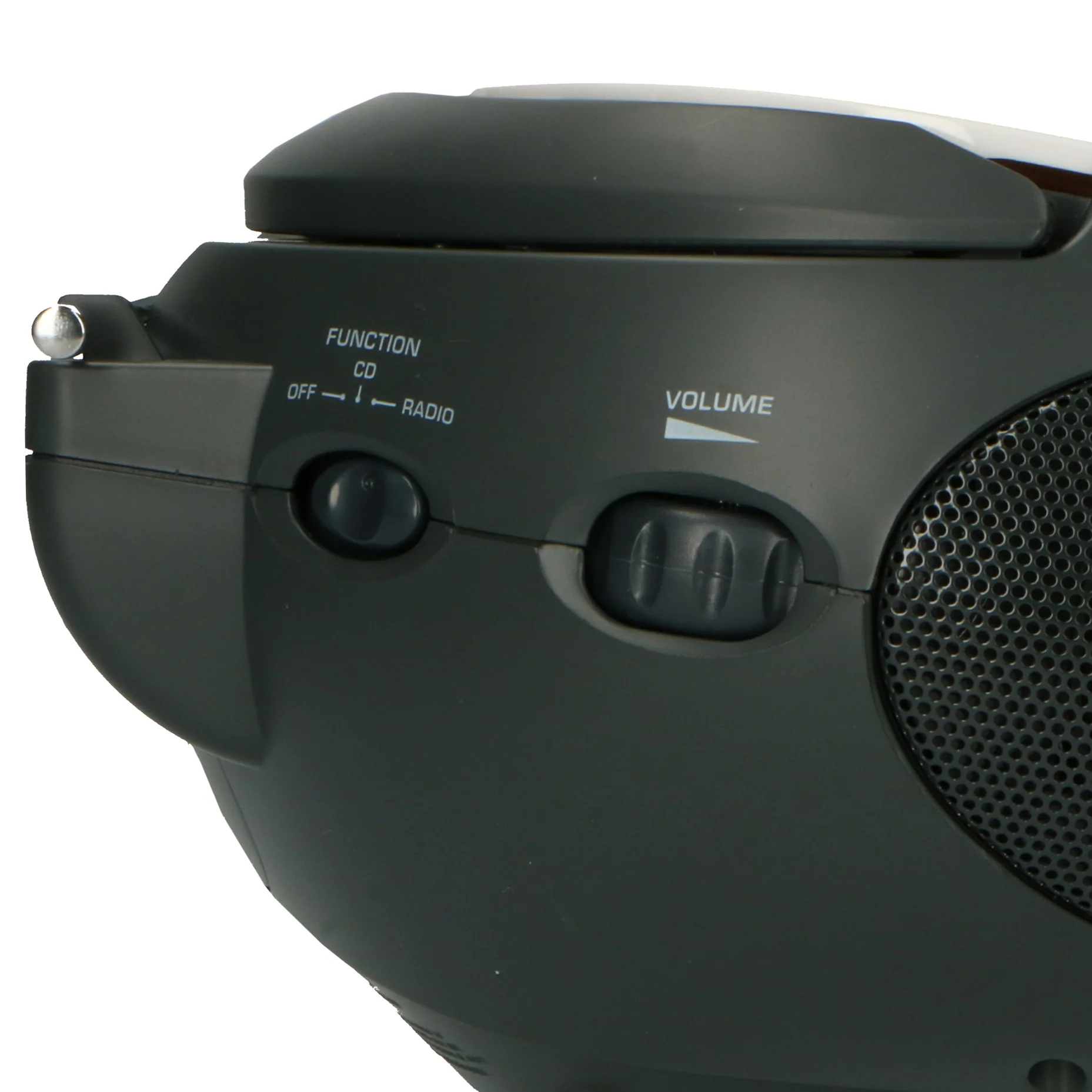 LENCO SCD-24 white - Draagbare stereo FM radio met CD-speler - Wit - Image 10