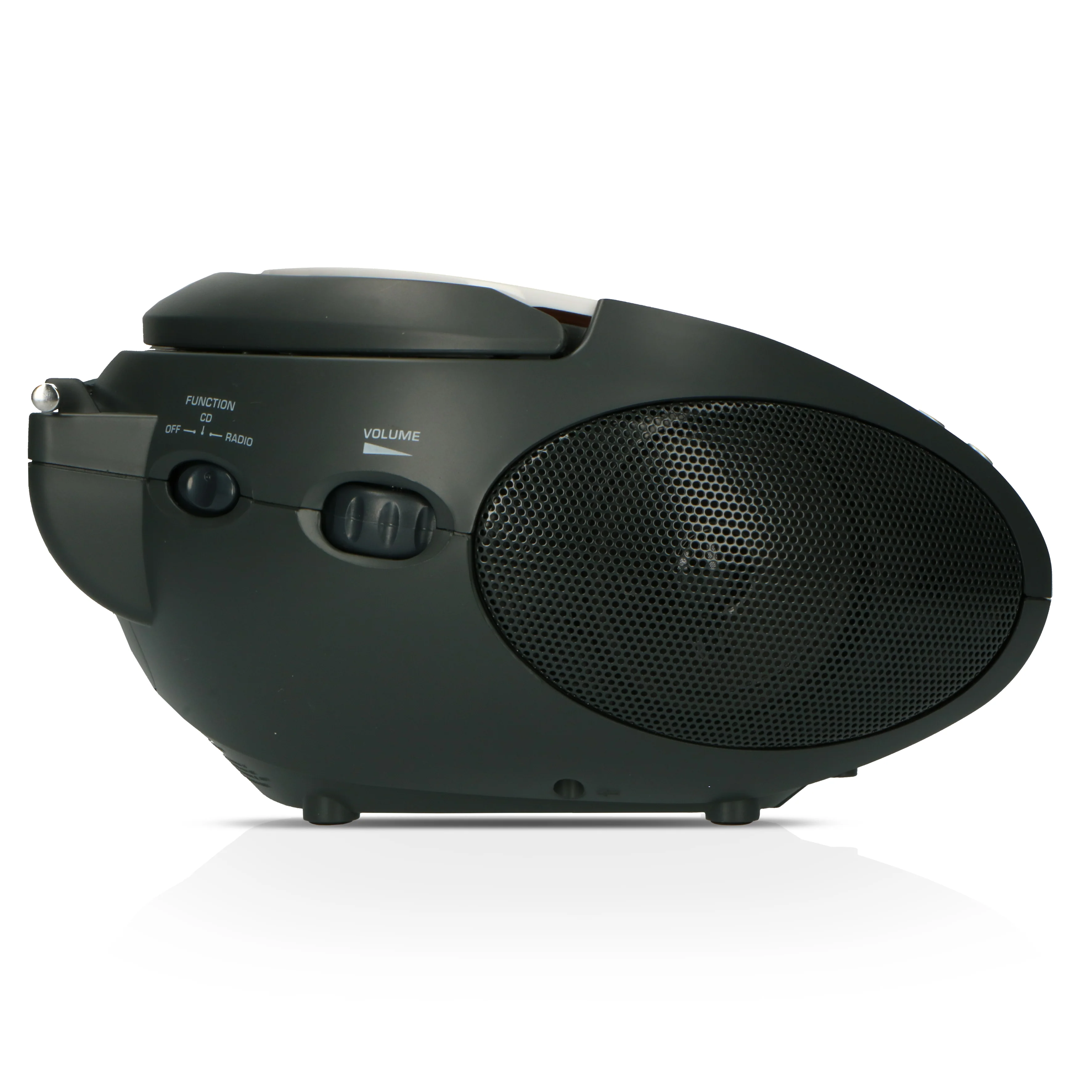 LENCO SCD-24 white - Draagbare stereo FM radio met CD-speler - Wit - Image 8