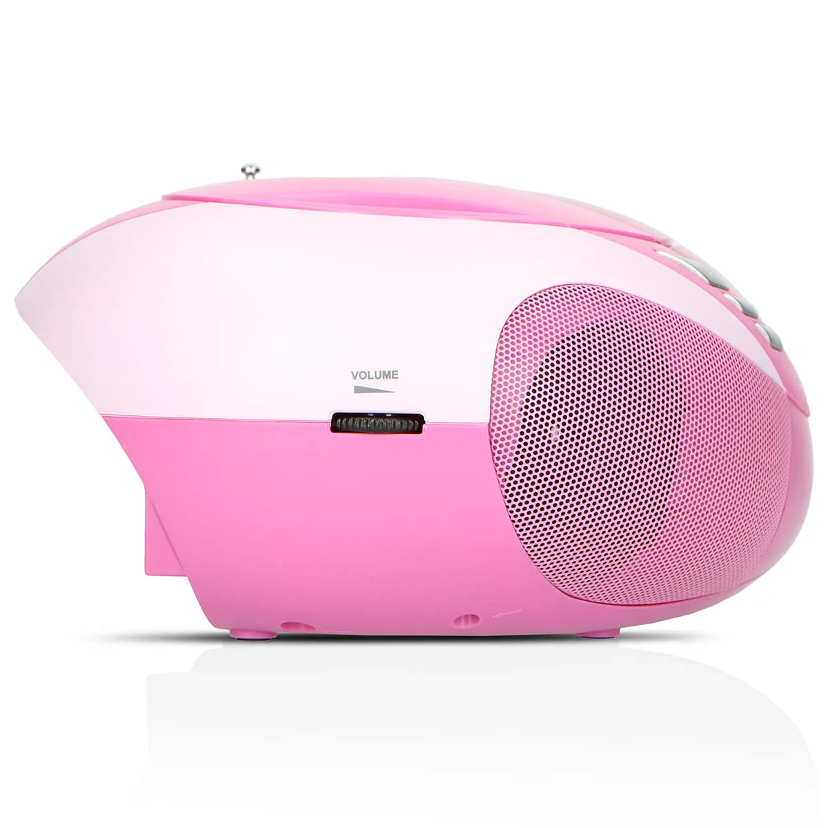LENCO SCD-37 USB Pink - Draagbare FM Radio CD en USB speler - Roze - Image 8
