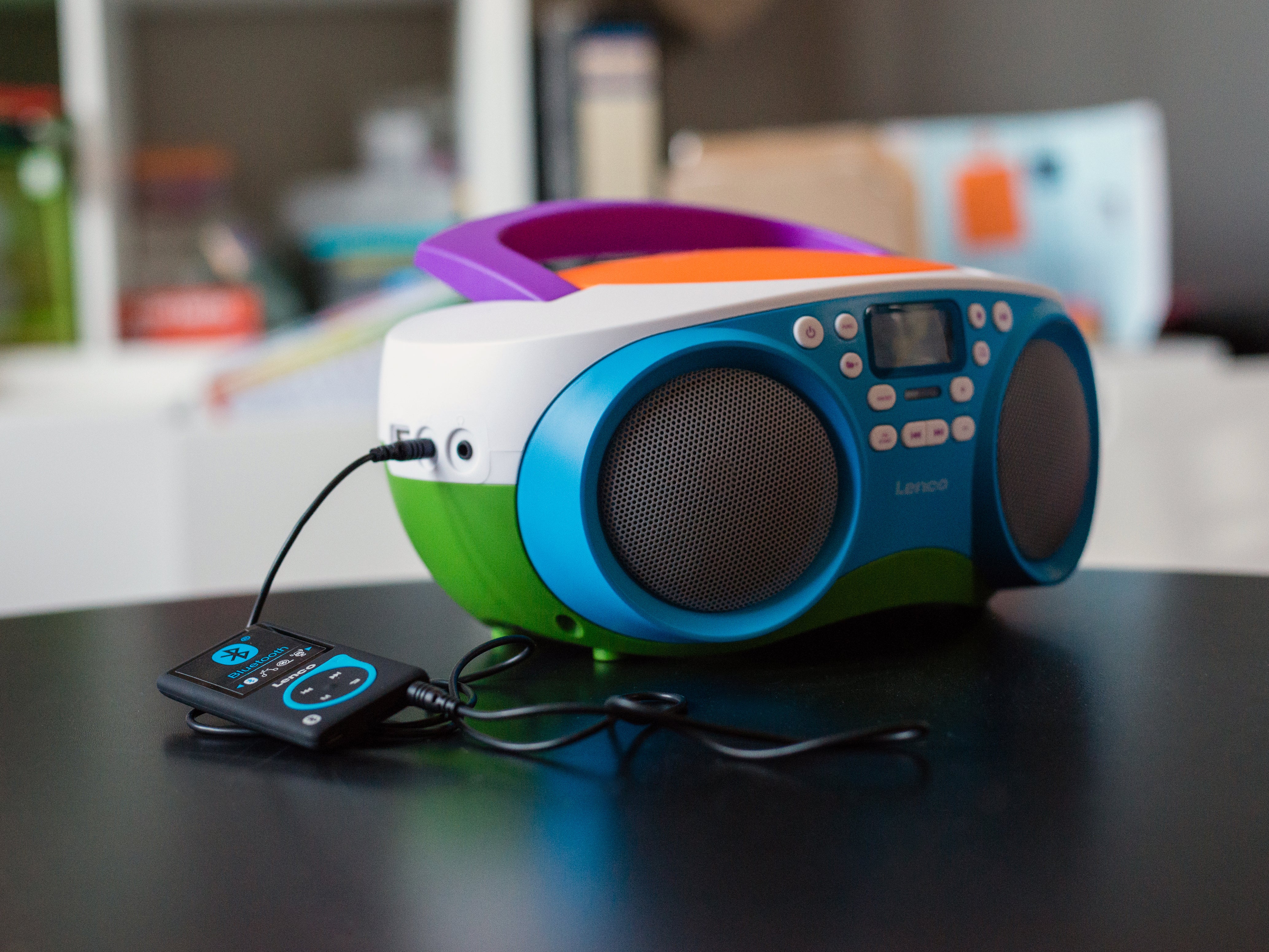 LENCO SCD-41 - Draagbare FM Radio - CD/USB-speler - Multi colour - Image 8
