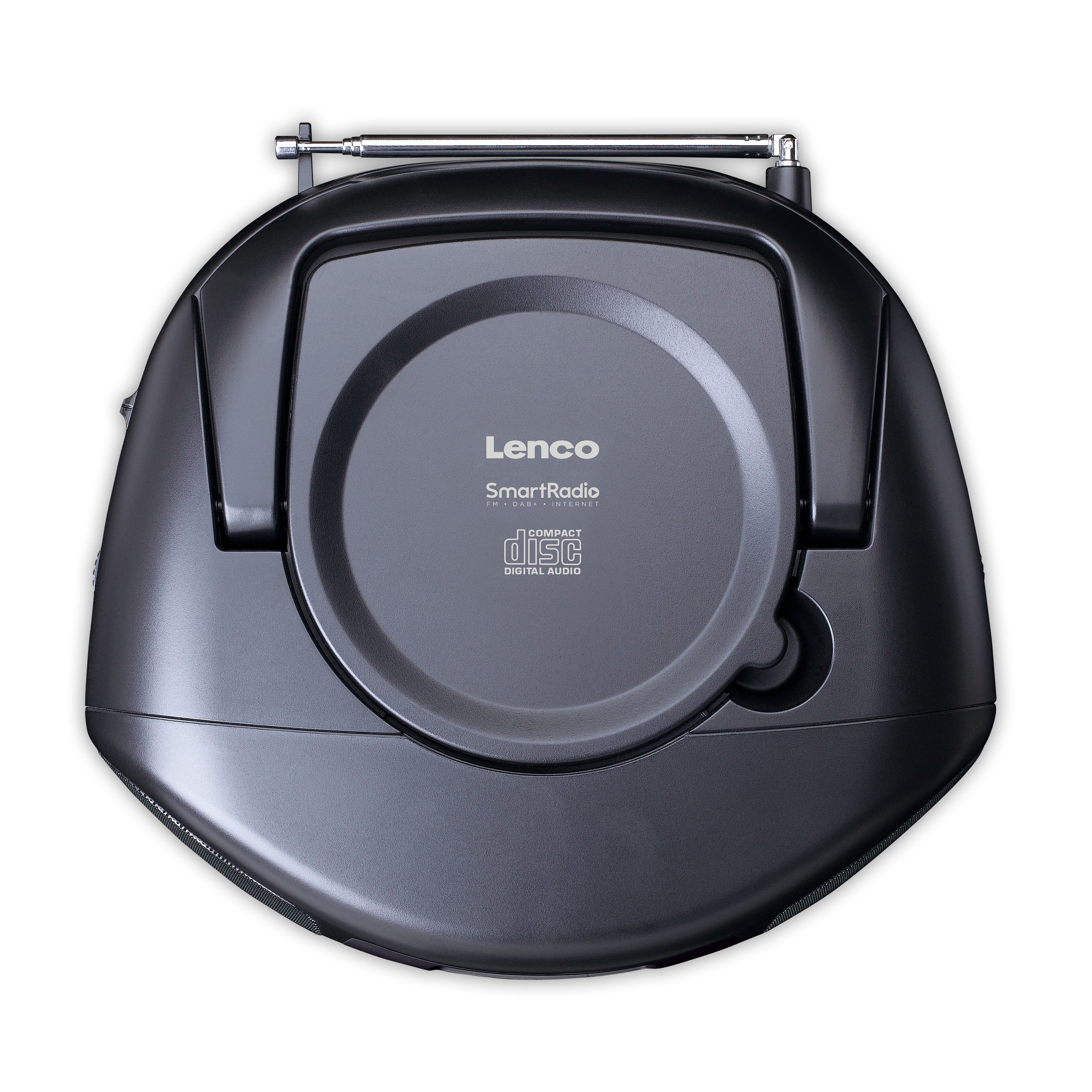 LENCO SCD-6000BK - Draagbare internet radio met DAB+/FM, Bluetooth®, CD-speler en groot LCD kleurendisplay - Zwart - Image 9