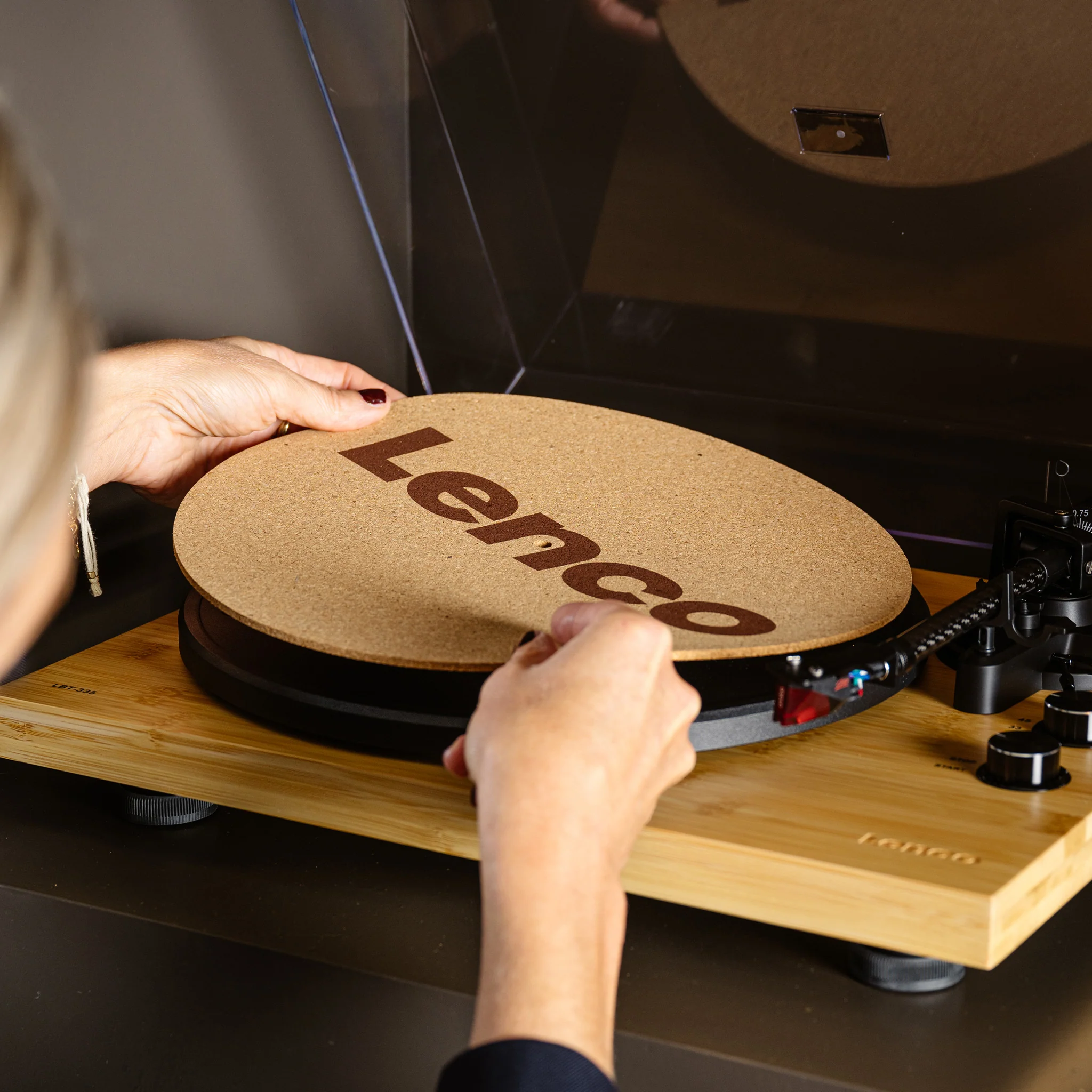 LENCO TTA-030CO - Platenspeler slipmat, gemaakt van kurk - Image 4