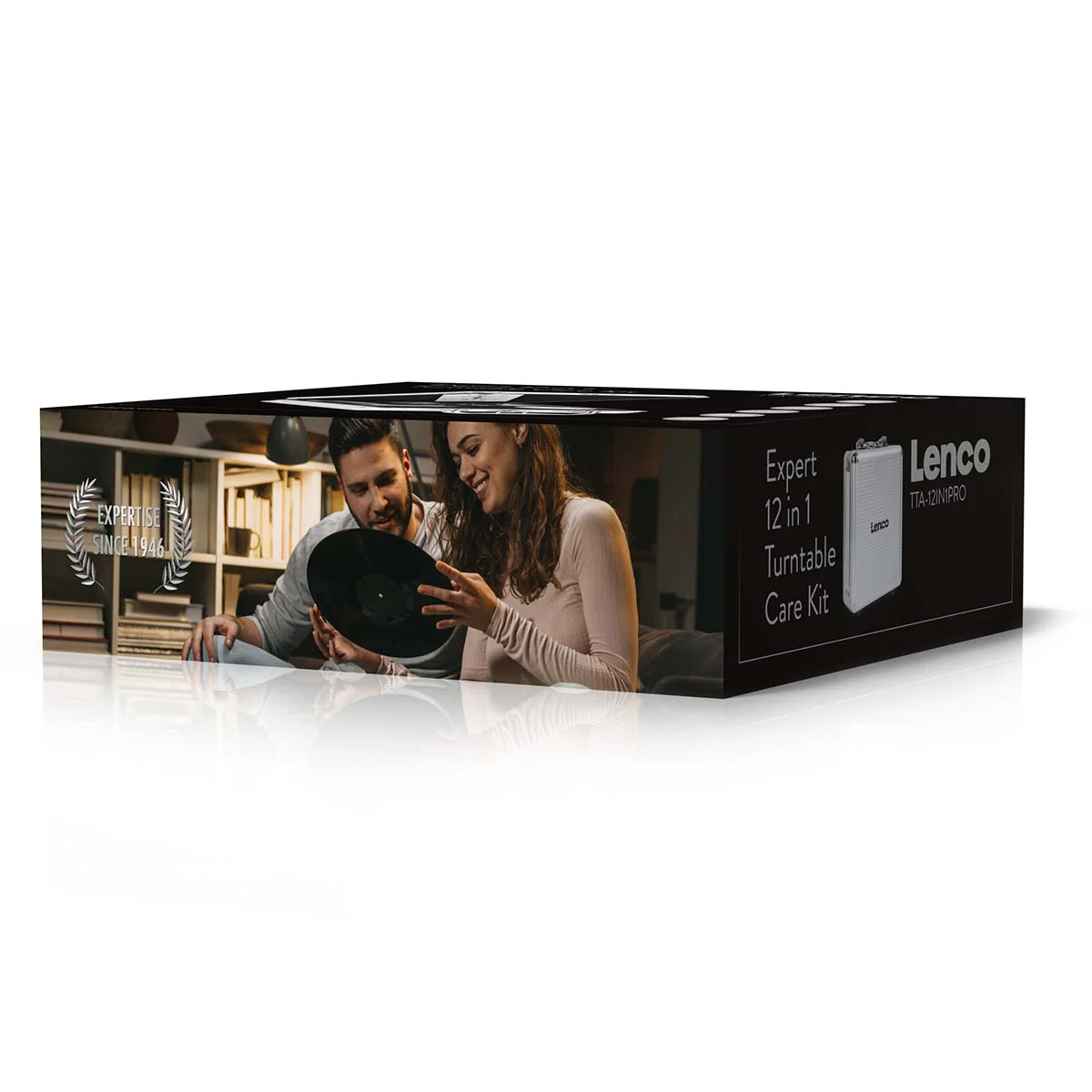 LENCO TTA-12IN1PRO - Professionele 12-in-1 set met platenspeler accessoires en luxe LP schoonmaakset - Zilver - Image 26